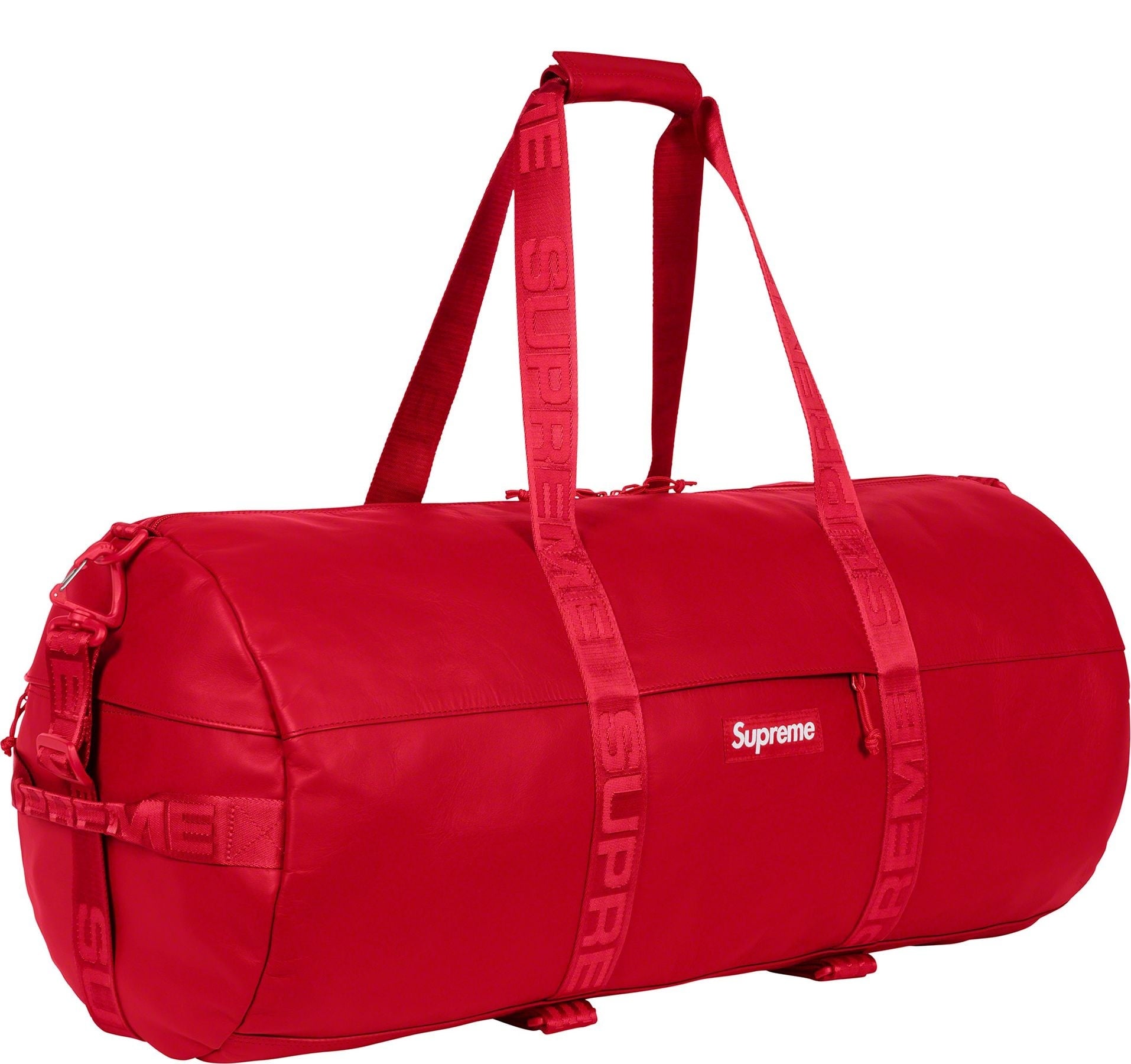 Leather Large Duffle Bag view 12